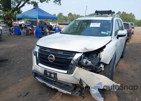 2022 Nissan Pathfinder Platinum 4Wd из США, поврежденный, VIN 5N1DR3DK7NC219348